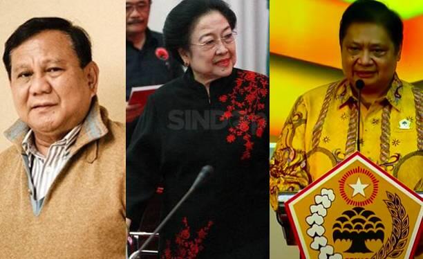 Tiga Skenario Nasib Hubungan PDIP, Gerindra dan Golkar di Pilpres 2024