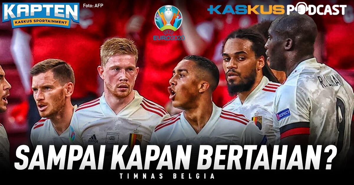 Masih Layak Belgia Disebut Generasi Emas di Euro 2020?