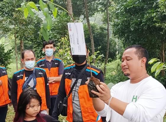 Giat Lestarikan Alam, BNI Dukung Hutan Organik Megamendung