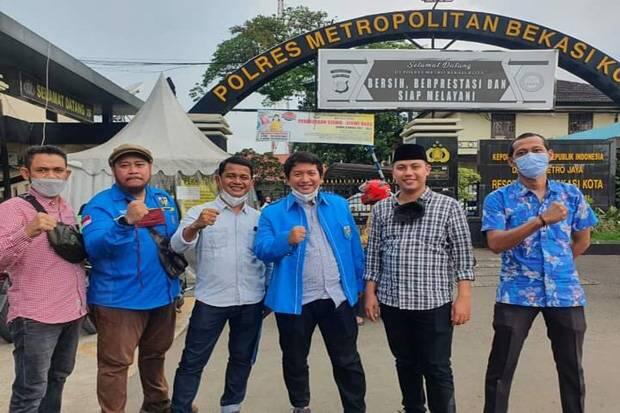 KNPI Bekasi Laporkan Pegiat Medsos ke Polrestro Bekasi Kota