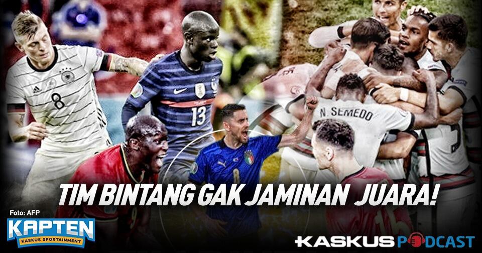 Bertabur Pemain Bintang Jadi Jaminan Juara Euro 2020?