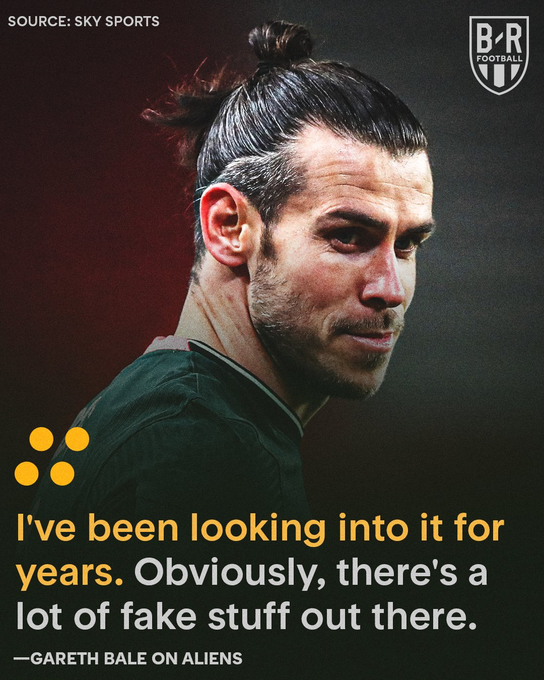 Gareth Bale Cari Info Soal Alien, Percaya Nih?