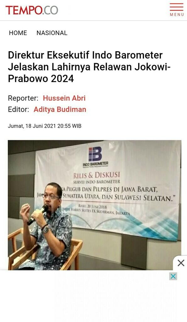 Stafsus Presiden: Jokowi Tolak Wacana 3 Periode!