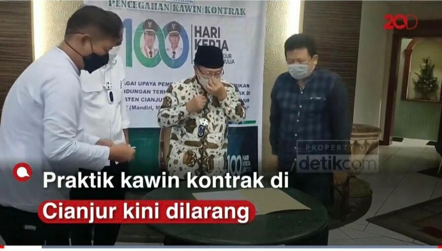 kimpoi Kontrak di Cianjur, Bupati: Derajat Kaum Perempuan Diinjak-injak