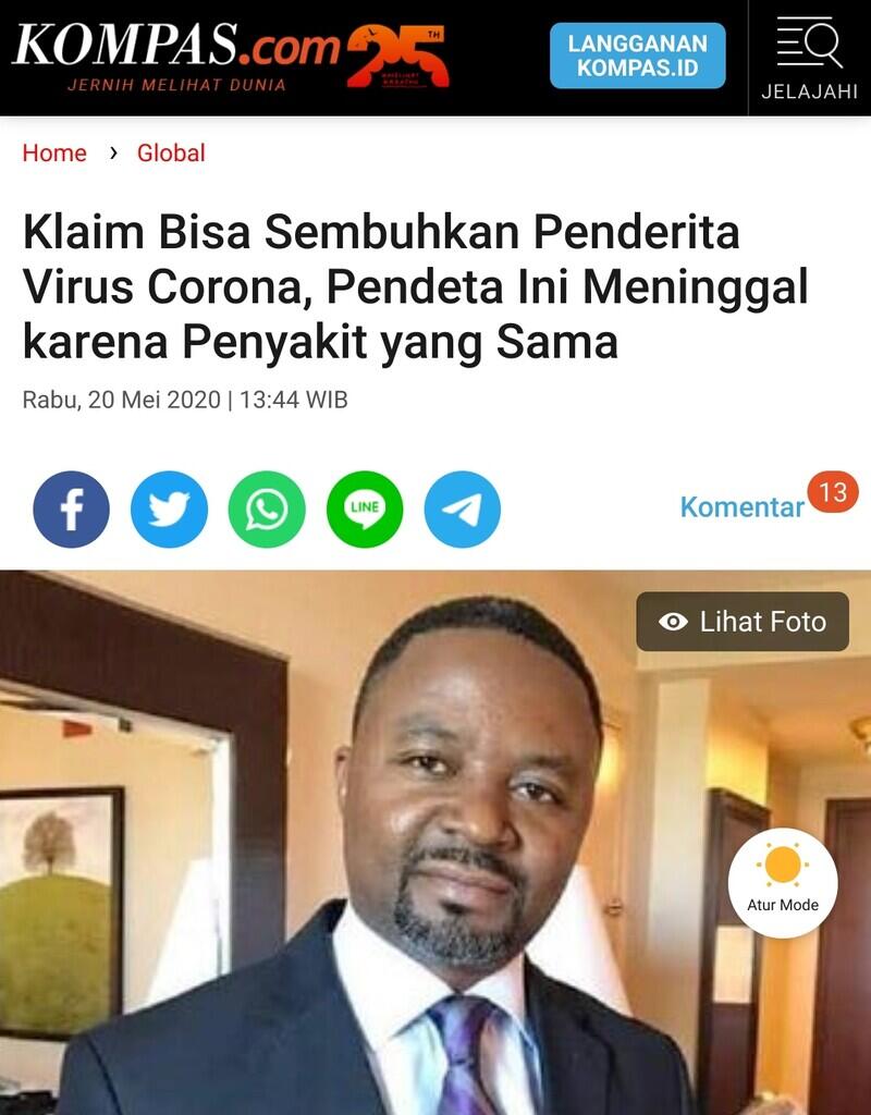 Muncul Klaster Paduan Suara Gereja di Bantul, 18 Orang Positif Corona