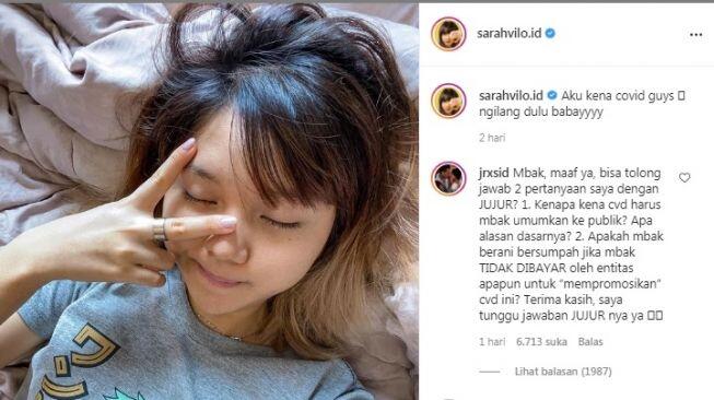 Jerinx SID Tuding Sarah Viloid Dibayar Buat Iklankan Covid-19