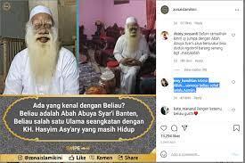 Tampil Sederhana, Inilah Abah Abuya Syar'i yang Melegenda