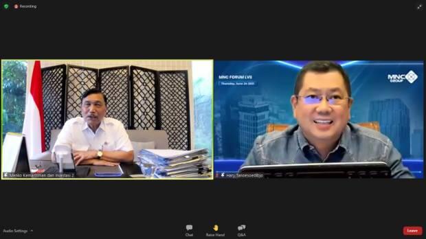Investasi Masif, Luhut Gandeng Hary Tanoesoedibjo Pulihkan Ekonomi Nasional