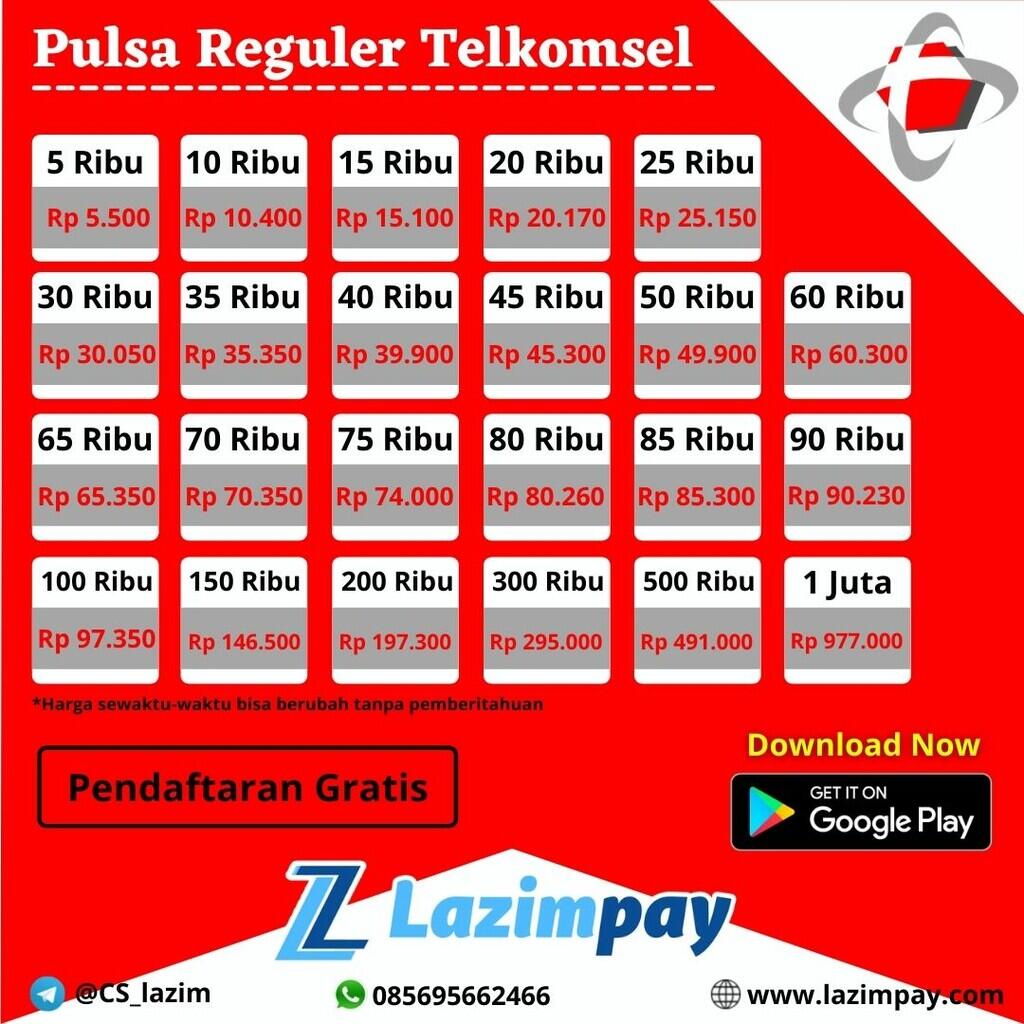 √ 12+ Contoh Brosur Jual Pulsa: Simpel Tapi Menarik Perhatian - ONPOS