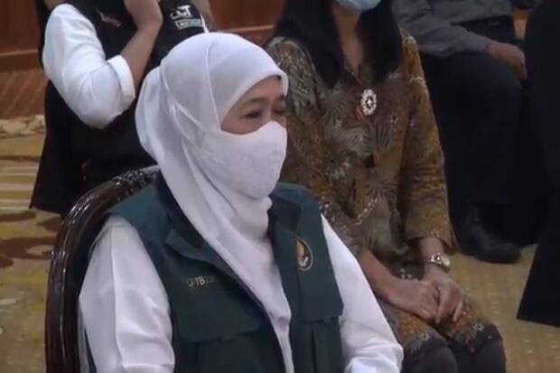 Terungkap, Gubernur Jatim Khofifah Tertular COVID-19 dari Pengawal Pribadinya