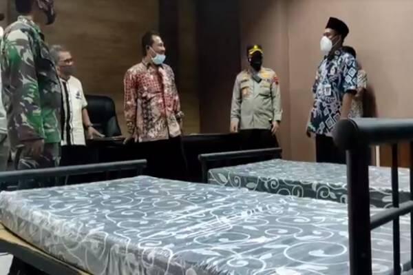 Amukan COVID-19 Menggila, Gedung Baru DPRD Pemalang Disulap Jadi Tempat Isolasi