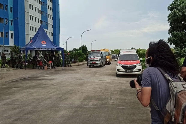 Baru Dibuka 6 Hari, 1 Tower Isolasi Covid-19 di Rusun Nagrak Hampir Penuh