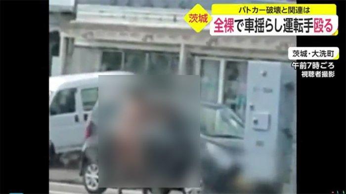 WNI Tanpa Busana Rusak Mobil Kap Polisi di Jepang