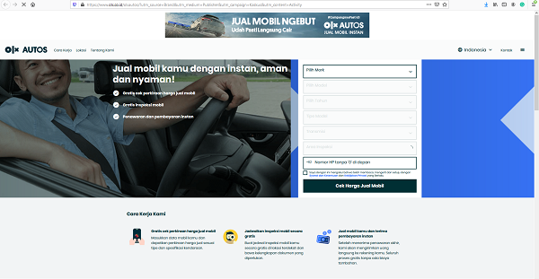 OLX Autos Jaminan Bagi Pembeli, Kemudahan Bagi Penjual.