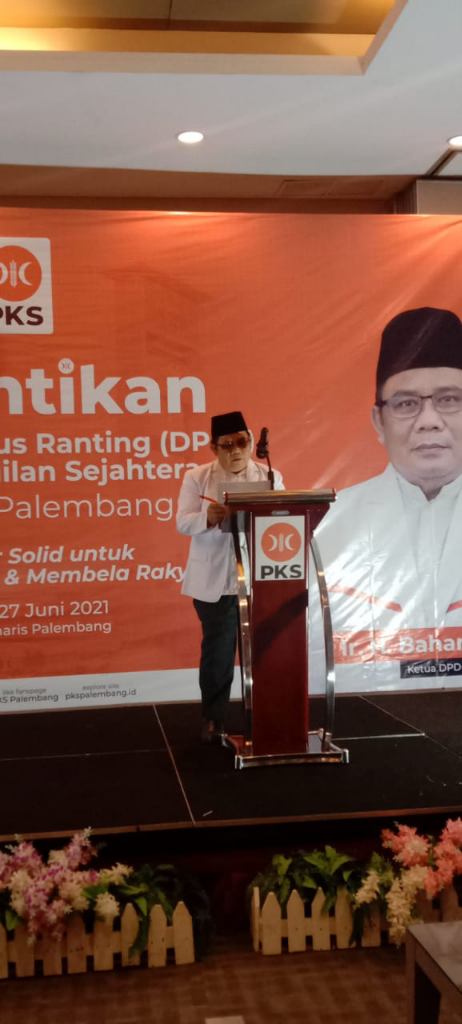 Lantik 100% DPRa Sekota Palembang, PKS Panaskan Mesin Partai