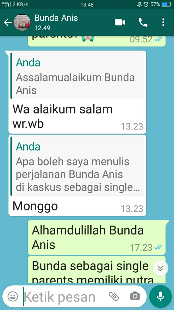 Single Parent Pendiri Komalku Malang Raya, Sangat Mengispirasi