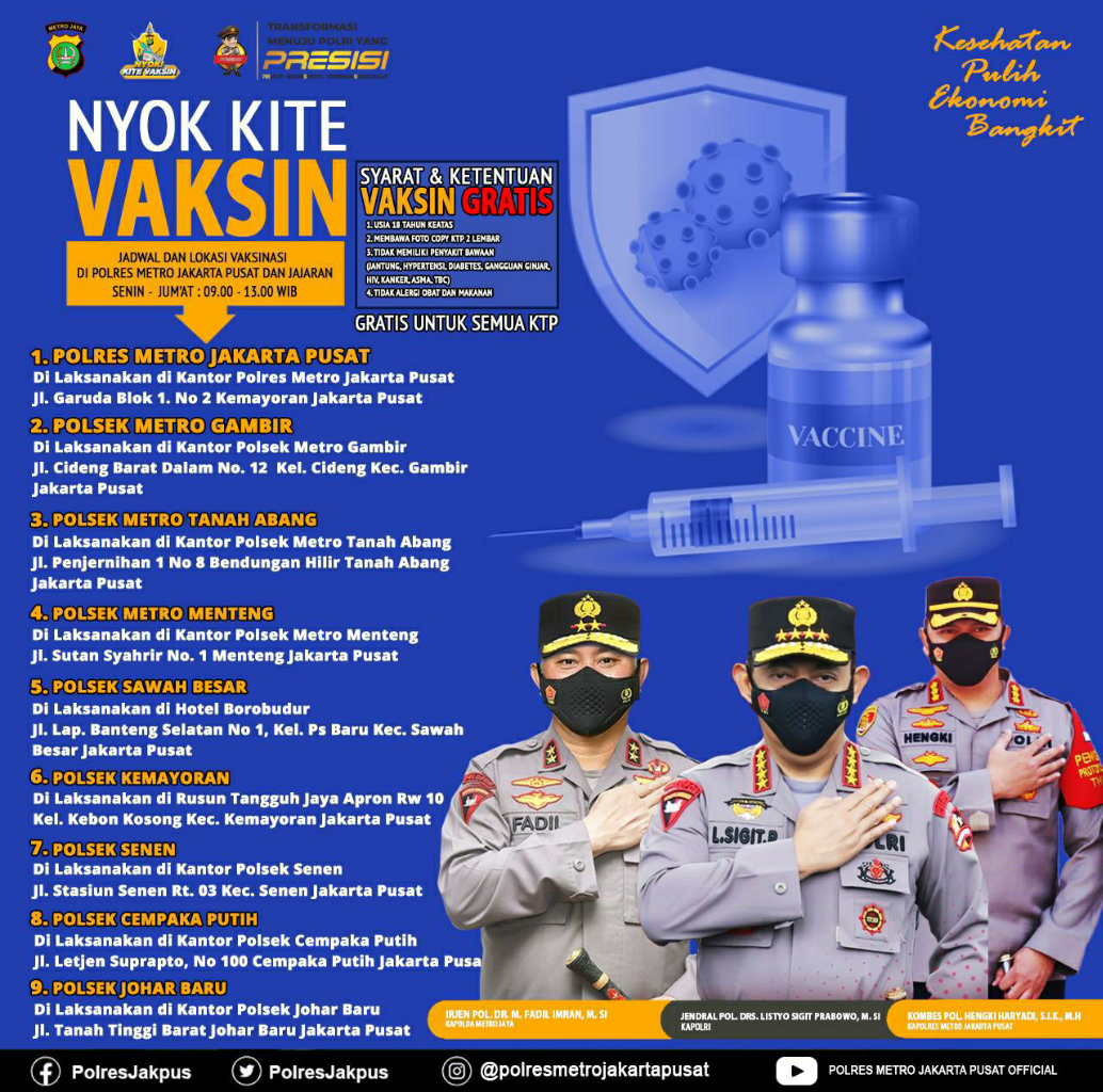 Vaksinasi di GOR Ciracas Sempat Ricuh, Warga Lebih Banyak dari Stok Vaksin