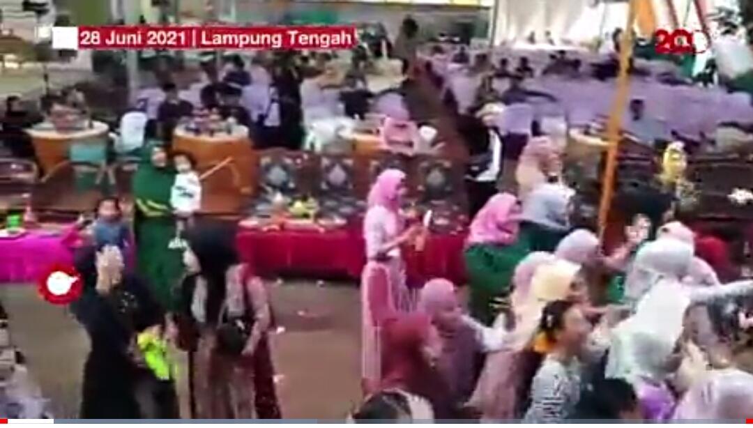 Wabup Lampung Tengah Joget Tanpa Prokes, Kemendagri Bakal Beri Sanksi?