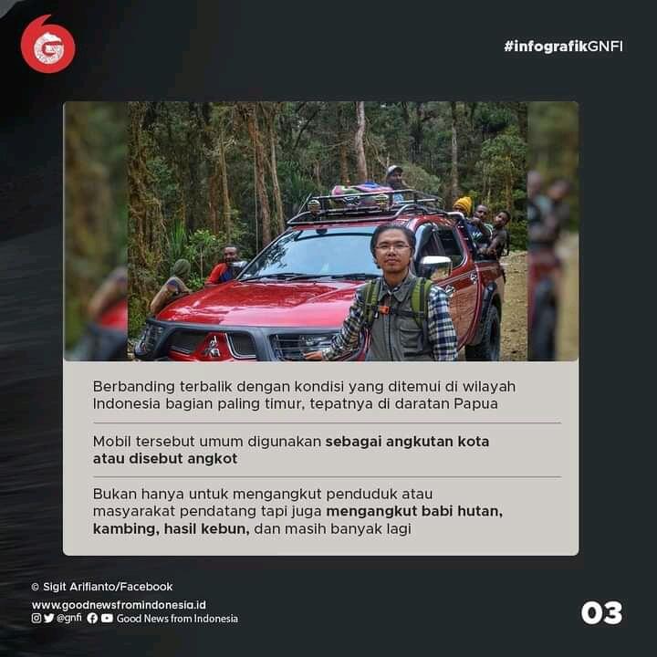 Fortuner dan Pajero Sport Adalah Angkot di Papua