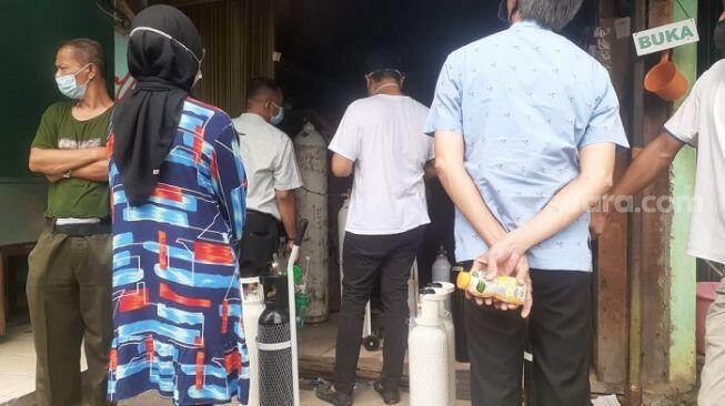 Harga Tabung Oksigen 1.000 Liter Naik Selangit, Keluarga Pasien Covid Elus Dada