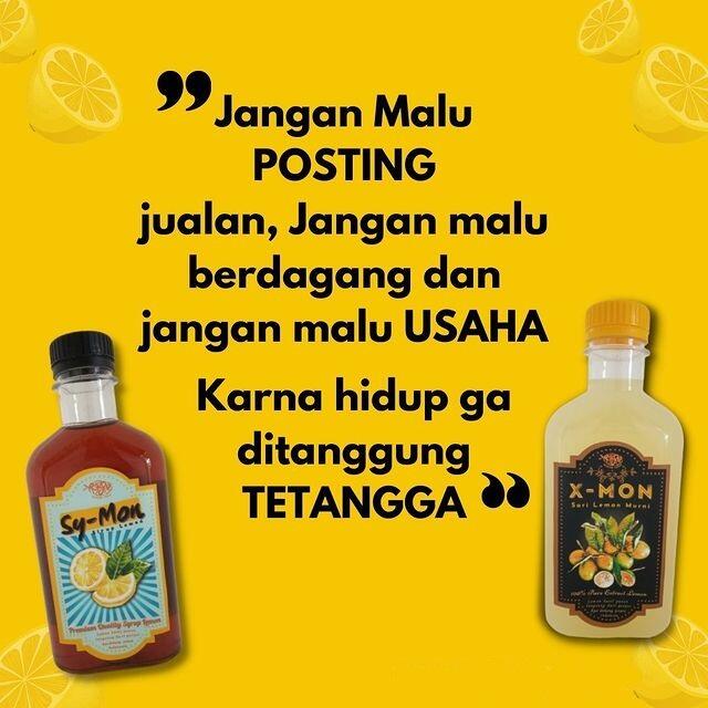 &#91;RESELLER WANTED !!!&#93; X-MON MINUMAN SARI LEMON MURNI UNTUK DIET &amp; SISTEM IMUN