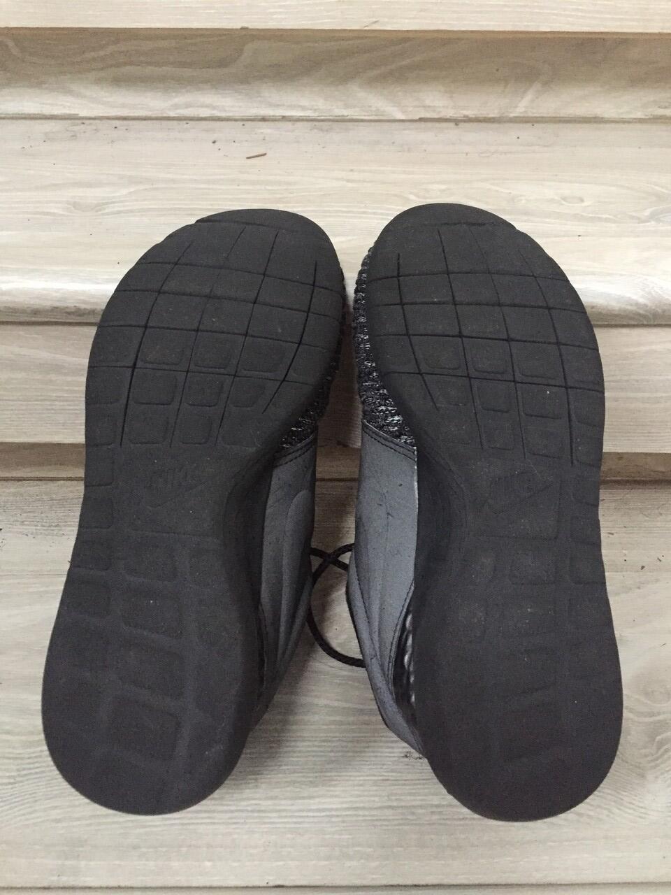 NIKE ROSHE NM FLYKNIT PREMIUM BLACK/ BLACK- DARK GREY- WHITE
