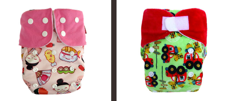 Perbedaan Velcro VS Snap dari Popok Clodi. Apa Saja Sih?
