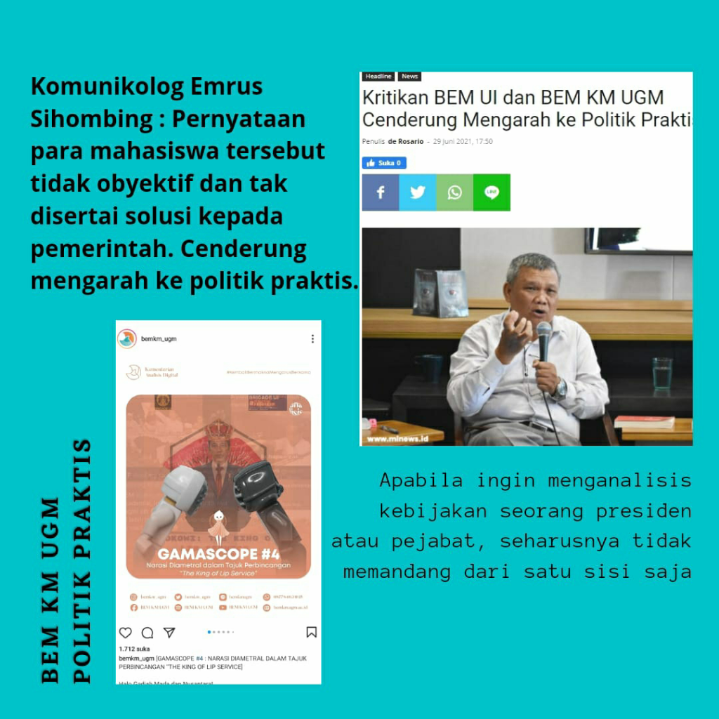 Tuduh Punya Kaitan dengan FPI, Husin Alwi: Bubarin Aja Tuh BEM UI, Unfaedah!