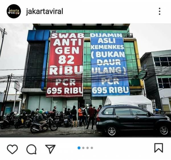 Mulai Marak, Fenomena Perang Harga Klinik Tawarkan Swab Antigen