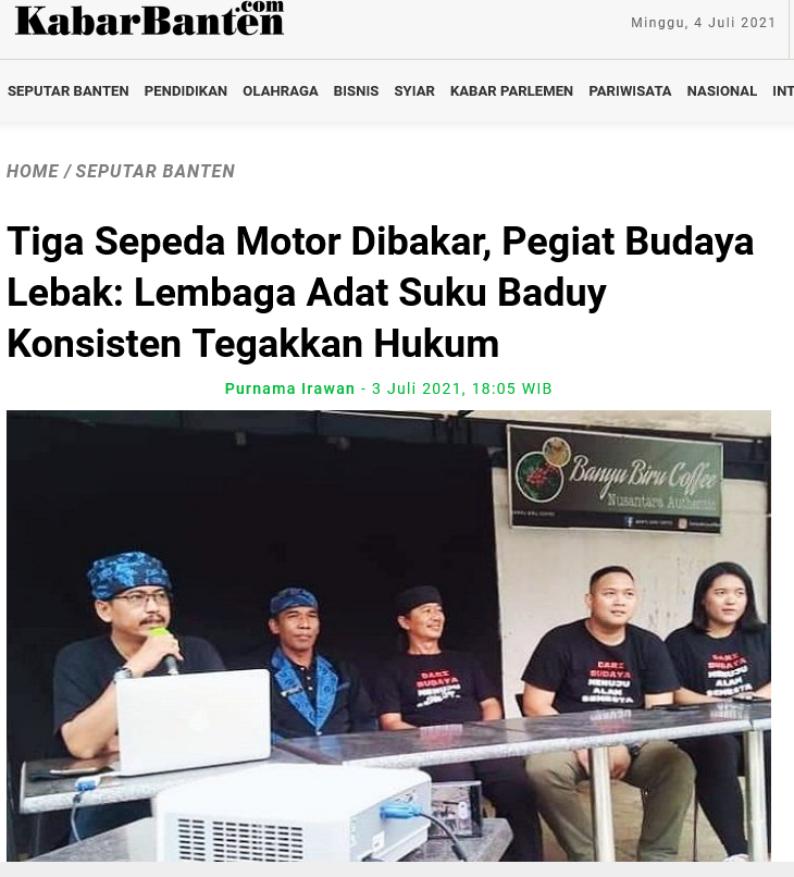 Terjaring Razia, 3 Motor Di bakar warga