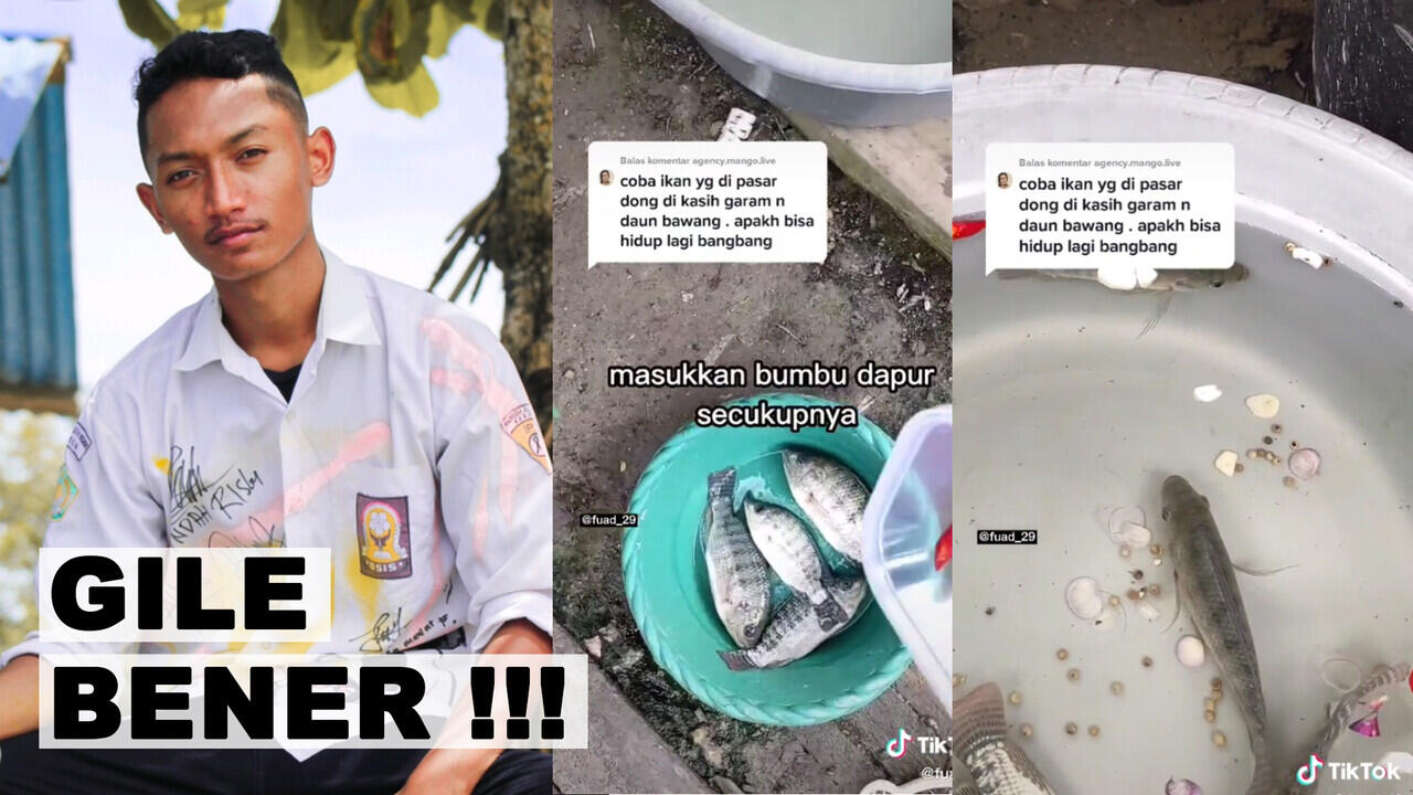 Nih Anak Mengklaim Dirinya Bisa Hidupkan Ikan Mati. Guru Biologi, Tolong Jelaskan ?!