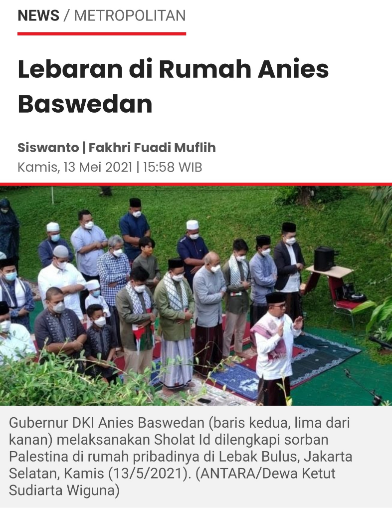 Epidemiolog UI: Anies Usul Pengetatan Sejak Mei, Ditolak Pusat