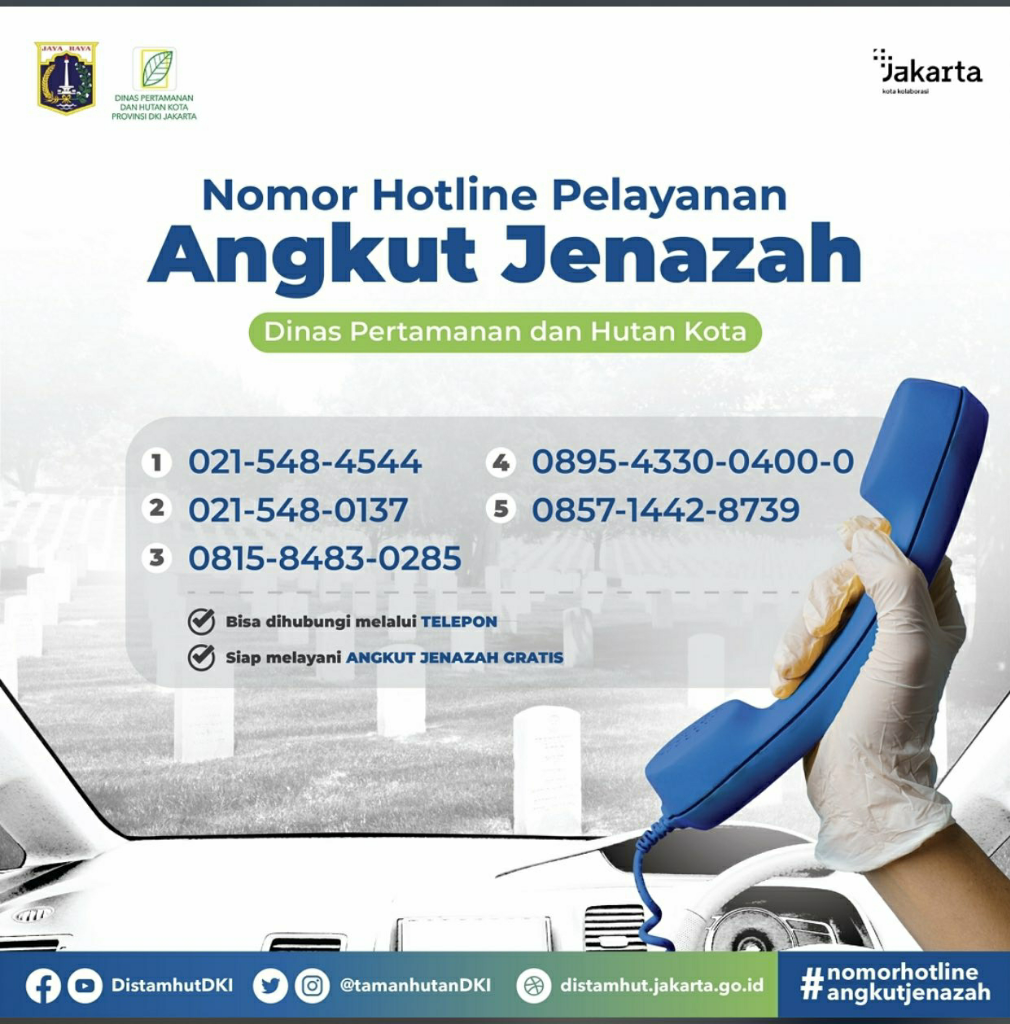 Anies Bangun Posko Pemulasaran Jenazah, Bila Butuh Kontak BPBD di 112