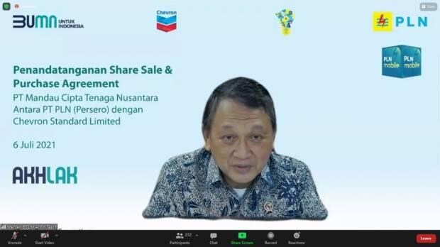 PLN Resmi Ambil Alih Pasokan Listrik Blok Rokan, Menteri ESDM Minta 'No Byarpet'