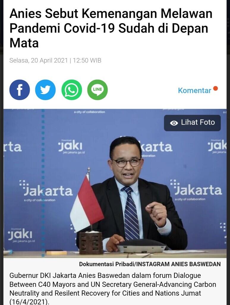 Sidak, Anies Marah-marah Kantor Non-esensial Langgar PPKM Darurat