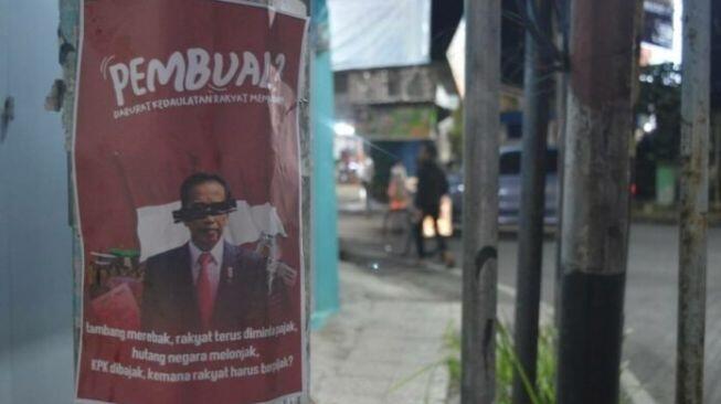 Poster Jokowi Pembual Tersebar di Tasikmalaya Gara-gara PPKM Darurat