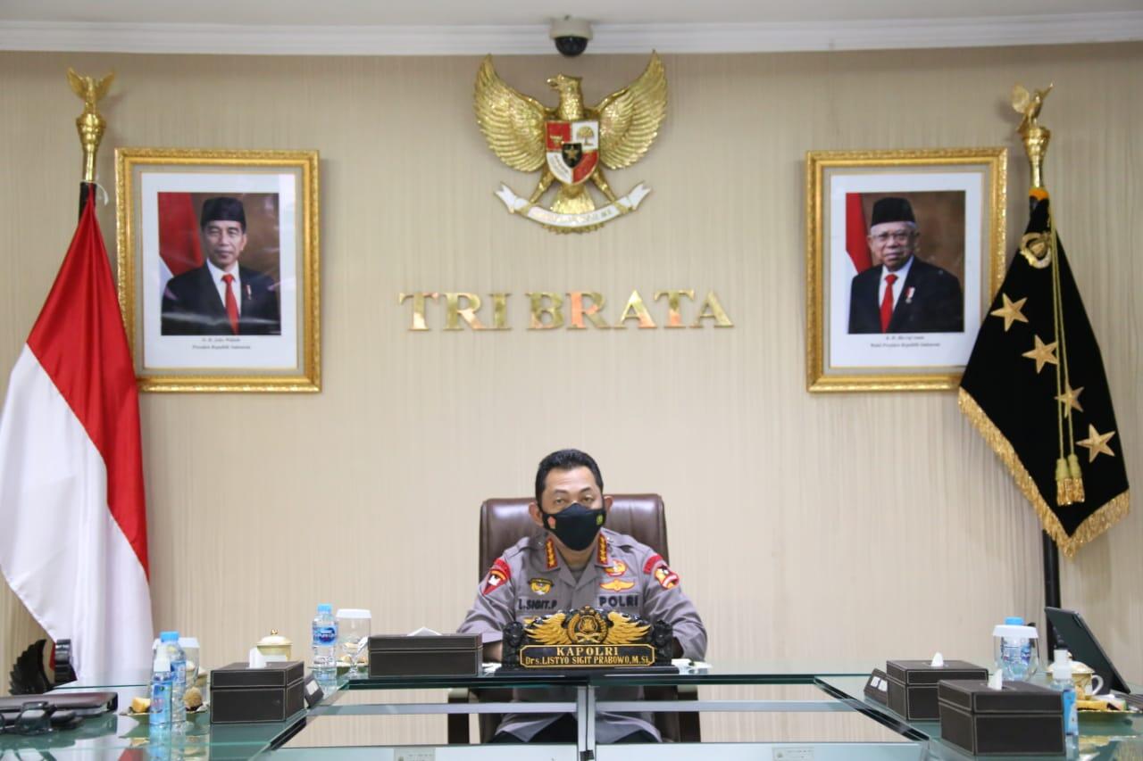 Pesan Kapolri ke-700 Capaja:Sinergitas TNI-Polri Harga Mati Wujudkan Indonesia Maju