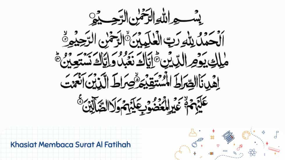 Surat Al Fatihah