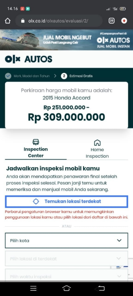 Jual Mobil? Ingat OLX Autos Aja!