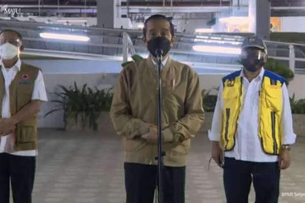 Tinjau Rusun Pasar Rumput, Jokowi: Untuk Pasien Bergejala Ringan dan OTG
