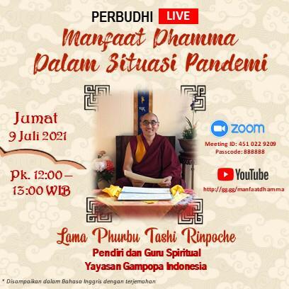 Manfaat Dhamma dalam Situasi Pandemi