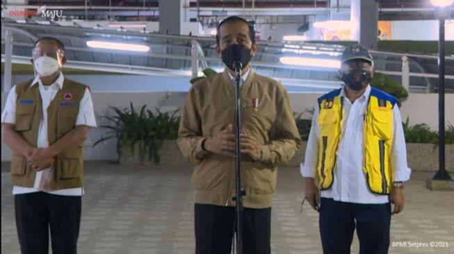 Jokowi Malam-malam Meluncur ke Rusun Pasar Rumput, Ada Apa?