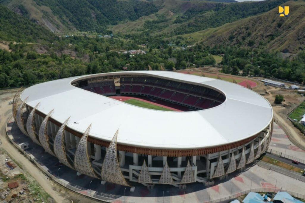 Venue PON Papua yang memecahkan 3 rekor MURI sekaligus