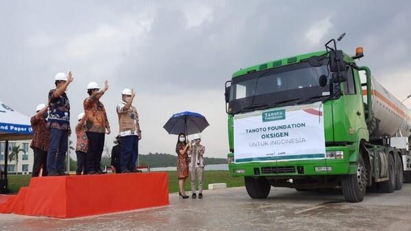 500 Ton Oksigen Medis Dikirim dari Riau Bantu Tangani Corona di Jawa-Bali