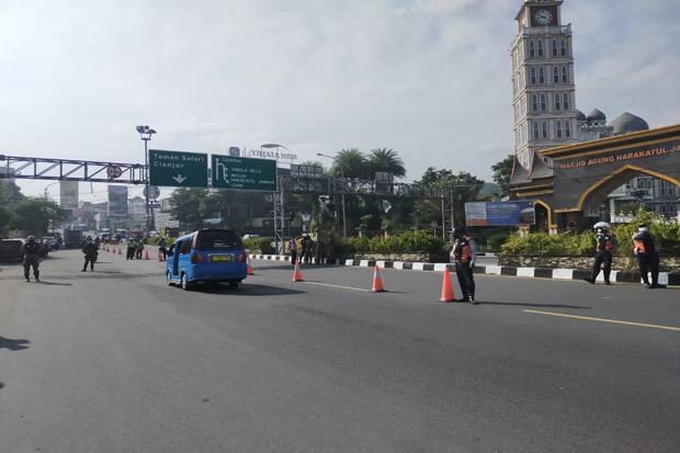 PPKM Darurat Bikin Lengang Arus Lalu Lintas ke Puncak Bogor