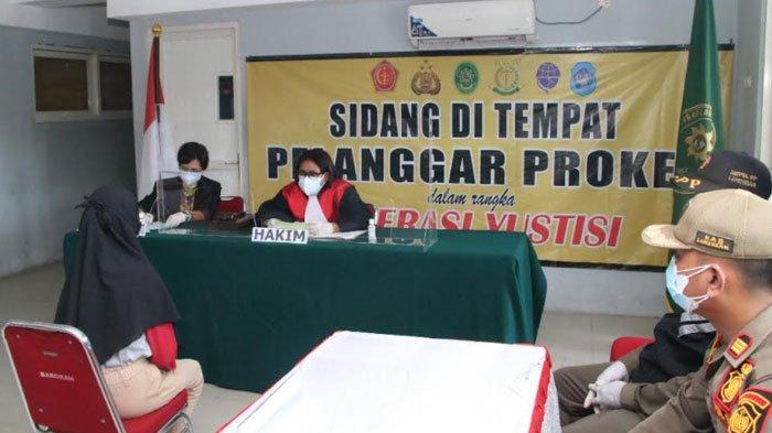 Jaring 12.556 Pelanggar Prokes di Lamongan, Hari ini Jalani Sidang di Tempat
