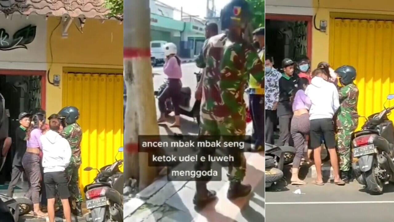 Plis Deh! Jangan Tengkar Di Pinggir Jalan. Direkam Orang Kan Akhirnya. Viral Deh!