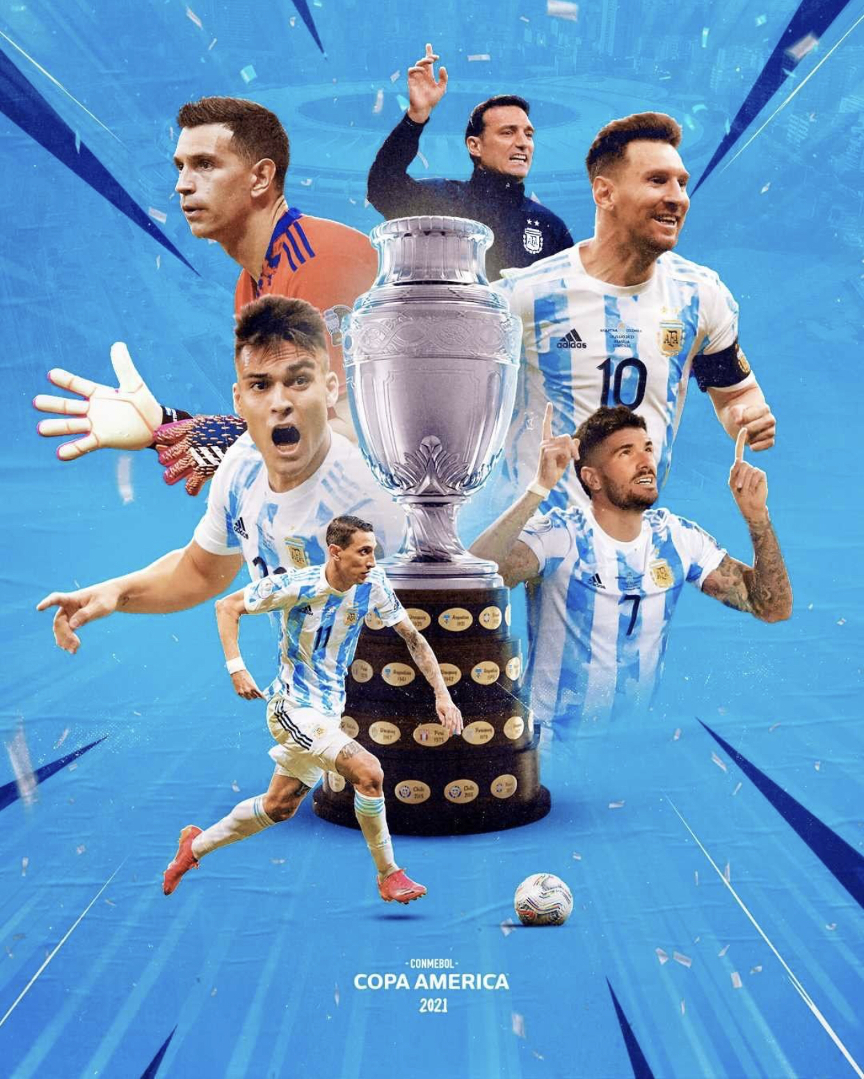 10 Juli Jadi Hari Indah Bagi Messi dan CR7