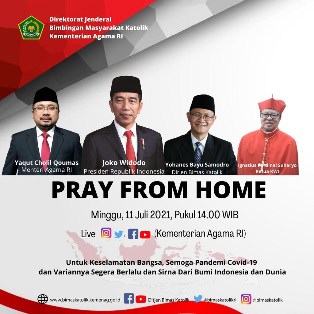DOA DARI RUMAH - PRAY FROM HOME