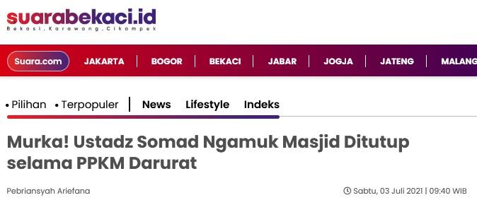 Aturan PPKM Darurat Direvisi, Rumah Ibadah Tidak Lagi Ditutup